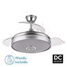 Ventilador Dc Matanuska 72w 6120lm Niq Bluethooth  32/47x55/108d.3 Aspas Desp.6 Vel.3 Color.