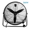 Ventilador Industrial Vendaval 360w Negro 87d  3 Velocidades 92,5x95x42 Cm Orientable