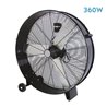 Ventilador Industrial Maximum 360w Negro 87D 3Velocidades C/ruedas 92,5x87x20,5 Cm