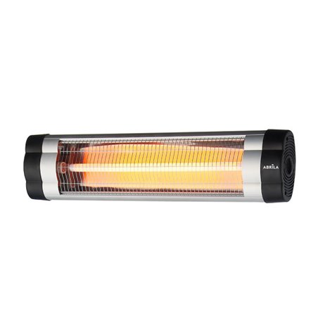 Calefactor Exterior Cuarzo Austral 2500w Neg/cr Infrar Rojo Pie/pared Termost.reg.20x87x8,5cm